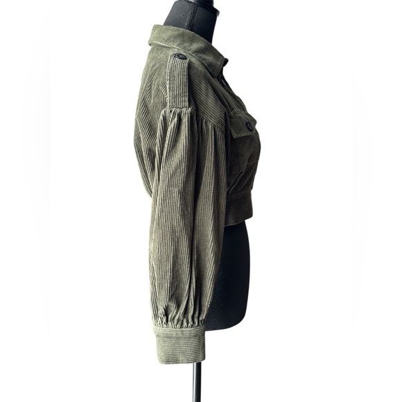 Cider Olive Corduroy Jacket - Picture 3 of 7